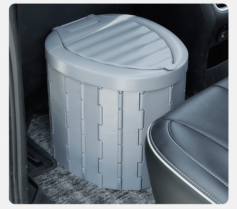 M1 Ergonomic Folding Toilet for Outdoor Use, Car-Mounted Toilet for Camping, Road Trips, Elderly, Portable Camping Toilet