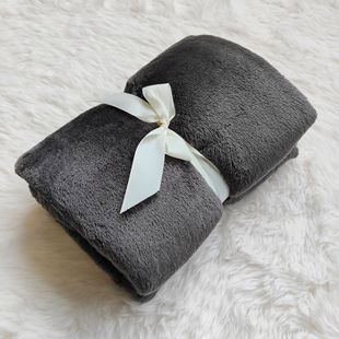 Milk Velvet Coral Fleece Flannel Knee Blanket Baby Blanket Pet Blanket Office Blanket