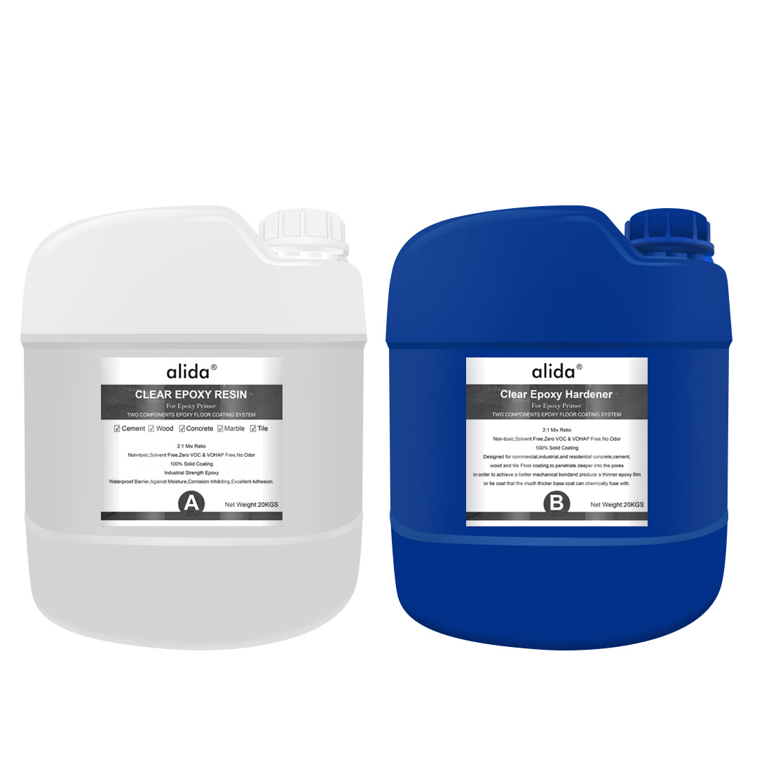 ab胶地坪胶 高端艺术地面 环氧树脂材料地坪漆防大理石耐磨地面