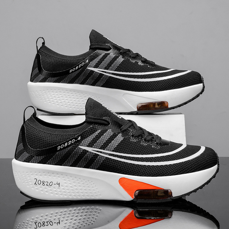 Zapatos de corrida de aire de malla juvenil de tendencia ultraligera para hombres y mujeres, zapatos de deporte casuales antideslizantes, anti-desgaste