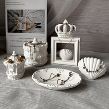 首饰展示架创意摆件旋转木马饰品拍照道具珠宝项链陈列公主摆拍