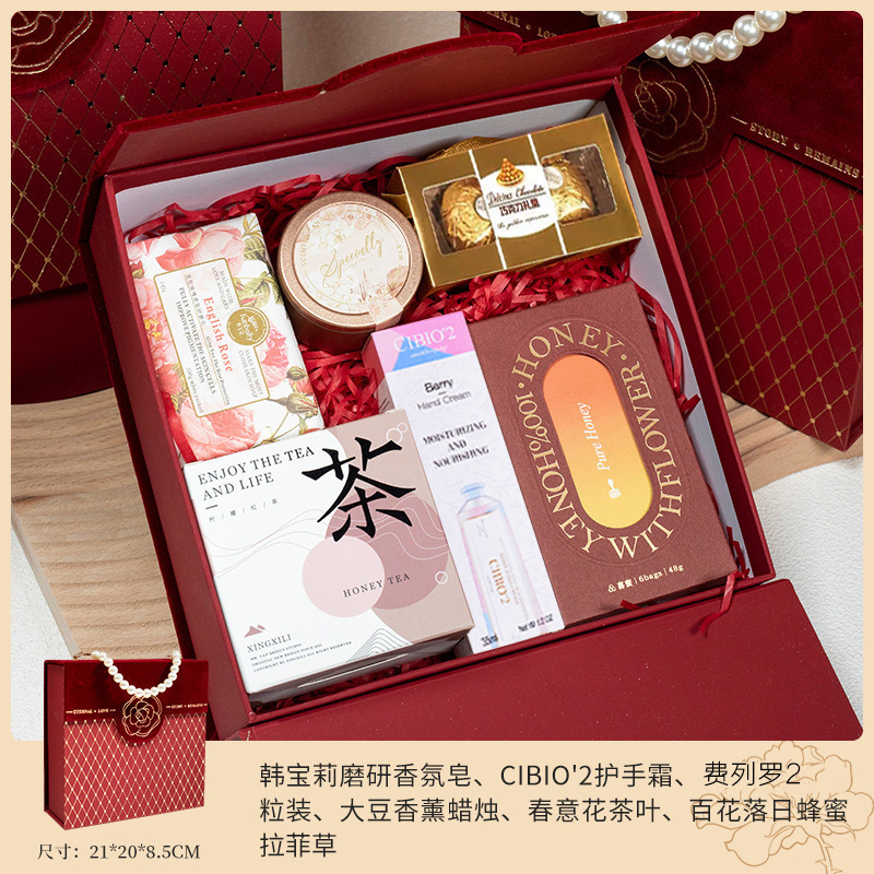 ツバキの花の結婚のお土産セットの完成品はお客様にお連れします。|undefined