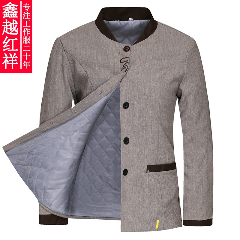 Гостиничная рабочая одежда с короткими рукавами, с длинными рукавами, осень и лето, осенне-зимняя общественная собственность, тетя, гостевая комната, уборка, одежда с хлопковой подкладкой