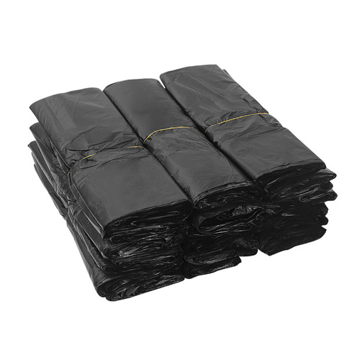 Garbage bag household thickened portable kitchen pocket trash can plastic bag garbage bag thickened large extra thick