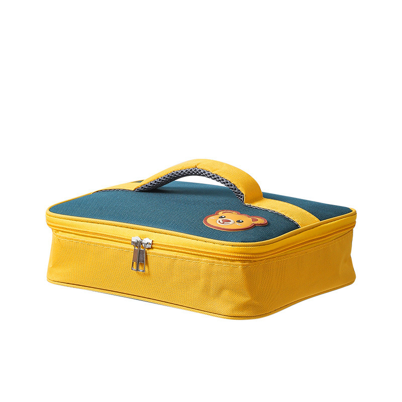Nueva caja de comedor bolsa de aluminio bolsa de aislamiento de alimentos bolsas de aislamiento de alimentos gruesas bolsas de mano con arroz
