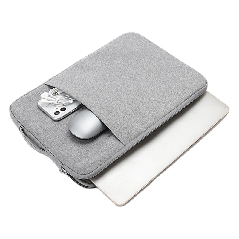 Funda de tela Oxford para portátil, adecuada para Apple Mac13 Huawei, bolso de terciopelo para ordenador de 14 pulgadas, bolsa con forro para tableta