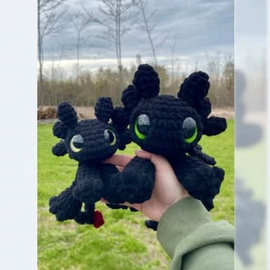 跨境新品thestral plush毛绒玩偶公仔