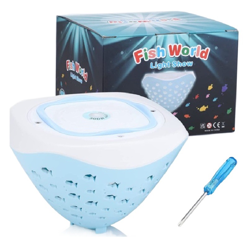Lámpara flotante de piscina Lámpara de baño LED a prueba de agua Lámpara de baño Lámpara de proyección Lámpara de flotador de agua Lámpara de pez Lámpara de fuente de agua Lámpara de buceo