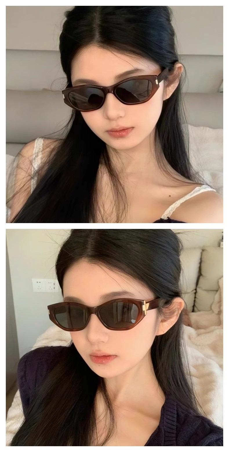 Modische Cat Eye Sonnenbrille Für Damen Mit Uv-schutz_voghion.com