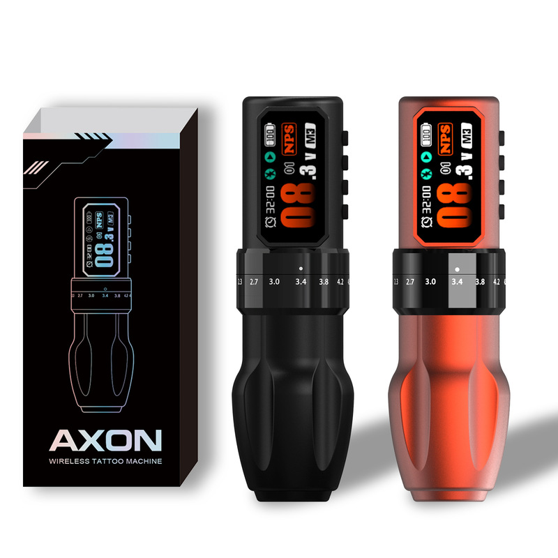 Cross-Border Pumpkin Tattoo Machine 7-Speed Adjustable Stroke Battery Pen Tattoo Machine Can Be Used to Puncture Tattoo Motor All-In-One Machine