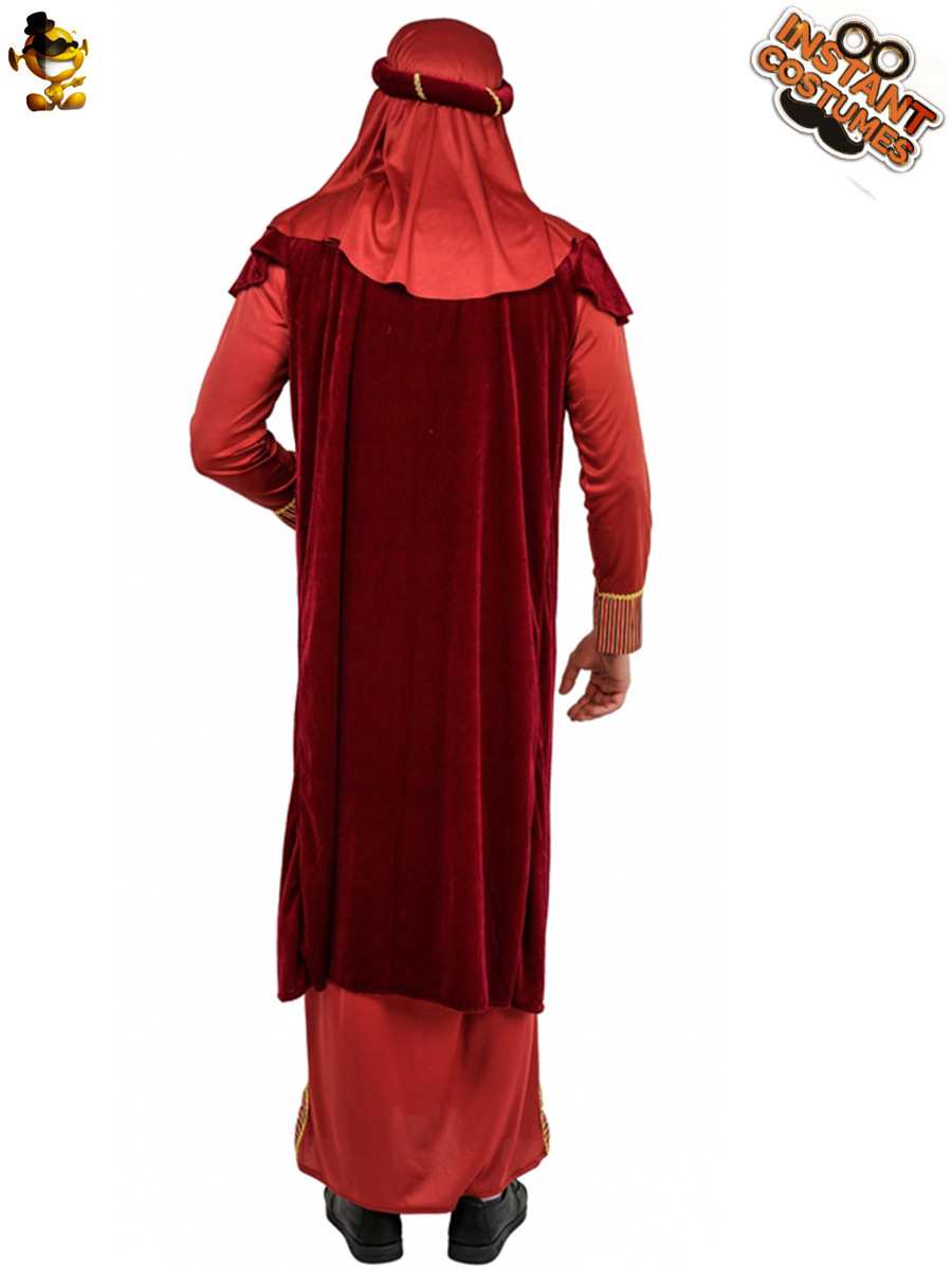 Los hombres adultos de Halloween mayores árabe traje grande Dubai jefe etapa rendimiento traje