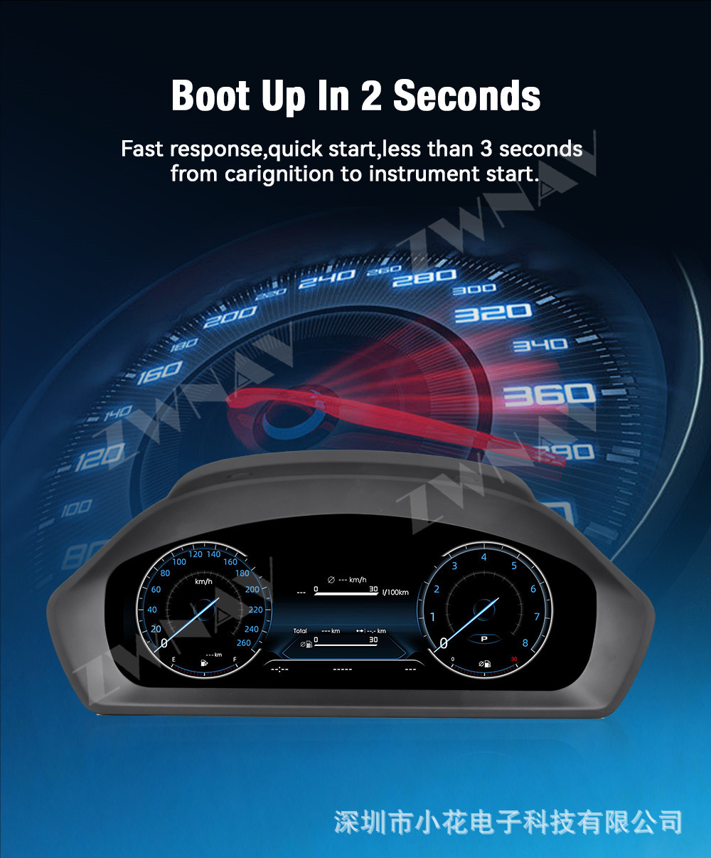 Suitable for BMW 3 Series models 13-17 F30/F31/F34/F35/F32/F33/F36/F80 with full LCD instrument panel