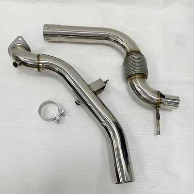 The Exhaust Pipe Head Section Is Suitable for 15-16 Ford Mustang Ecoboost 2.3t Ss 3inch (Exhaust manifold) - hp010