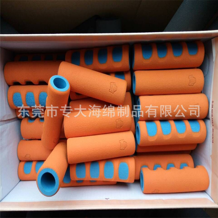 拐杖防滑nbr橡塑泡棉握把双拐肘拐手柄套康复伸缩手扙手把套管