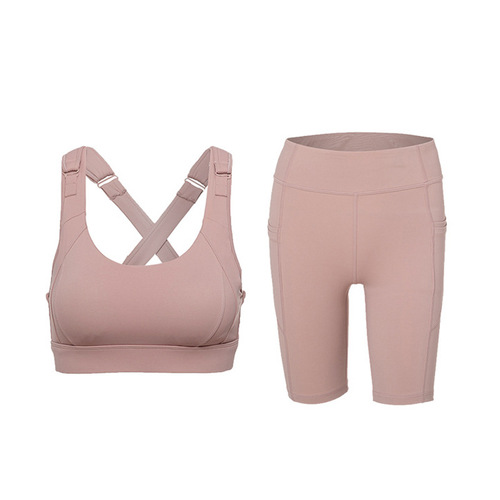 Plus size yoga clothes summer new quick-drying professional high-end fashion beginners gym running sports suit for women