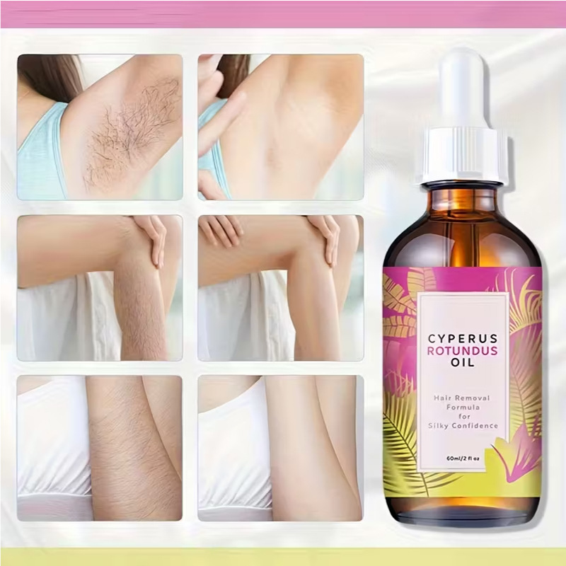 Cross-Border Tk Popular Cyperus Rotundus Hair Removal Inhibits Hair Growth Cyperus Rotundus Oil
