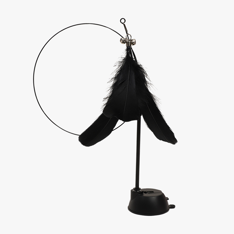 Self Hi kattelegetøj Super sugekop, teaserpind, teleskopstang, kæledyrsartikler, behåret fisk, kattefiskeri, interaktivt legetøj_voghion.com