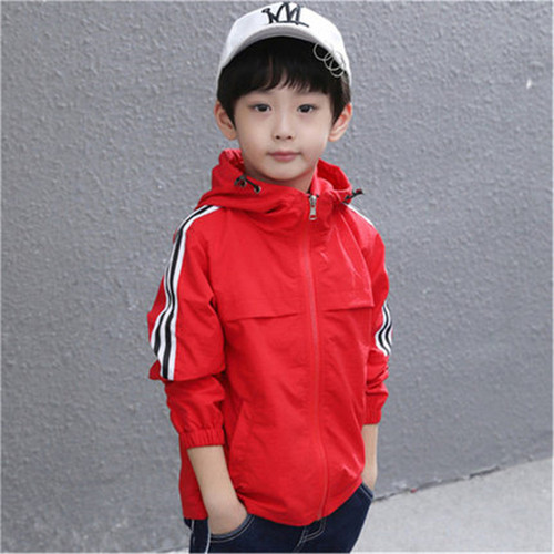 Children's Spring Outwear  New Fashion Casual Kids and Big Kids Thin Spring and Autumn Top Windbreaker