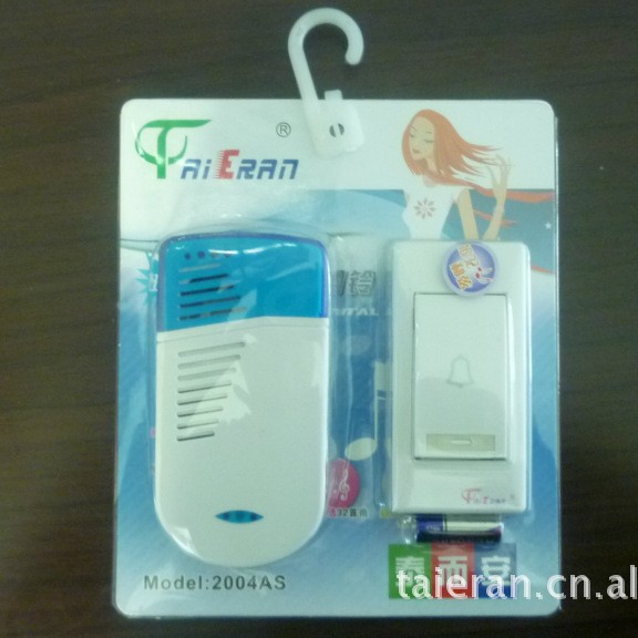 门铃厂家原厂供应泰而安遥控门铃，无线门铃遥控门铃