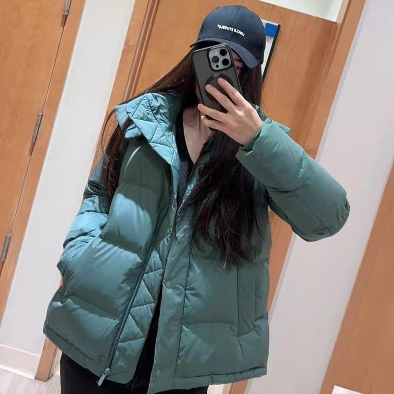 LULU同款Wunder puff 五格鸭绒加厚羽绒服运动休闲可拆卸夹克外套|undefined