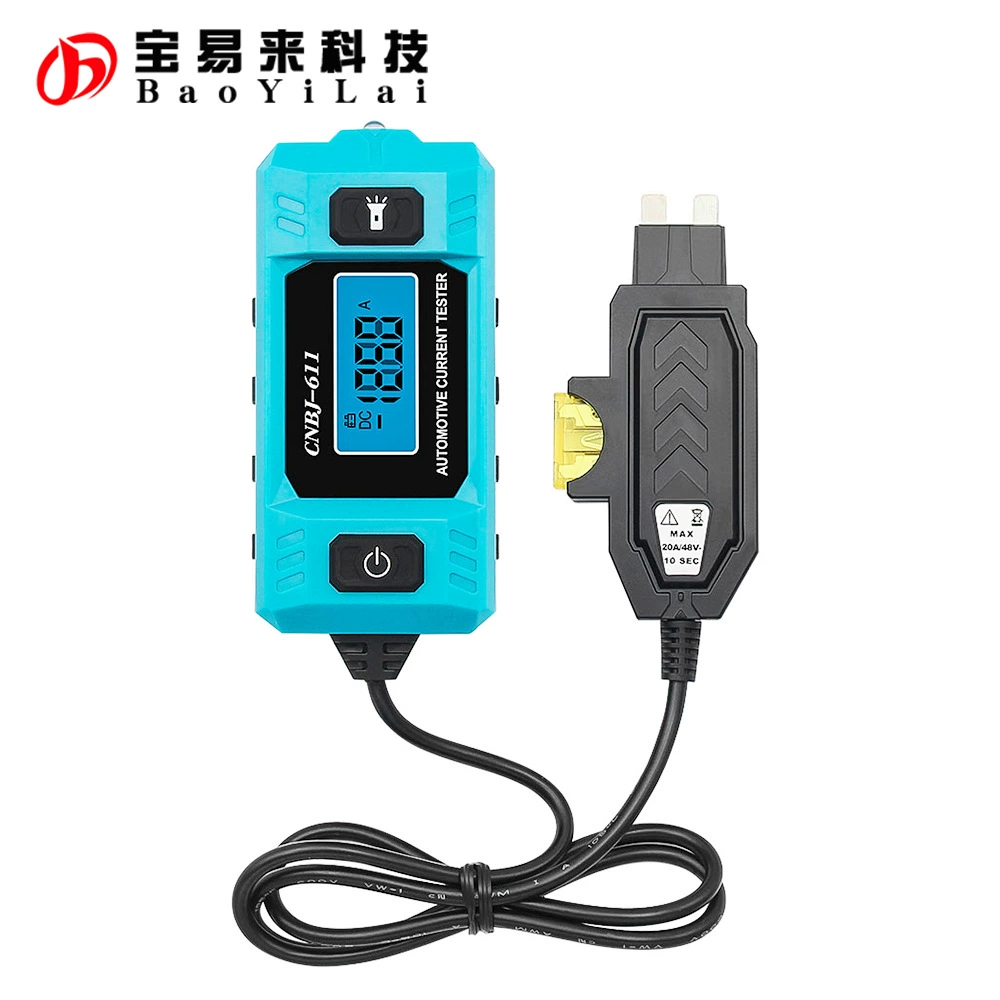 Автомобильный светодиодный тестер предохранителей типа «лезвие»