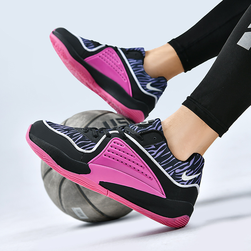 Durant Basketball Shoes Kd16 Putian Breathable Non-Slip Wear-Resistant Shock-Absorbing Cement Floor Practical Sneakers Sports Shoes for Men and Women