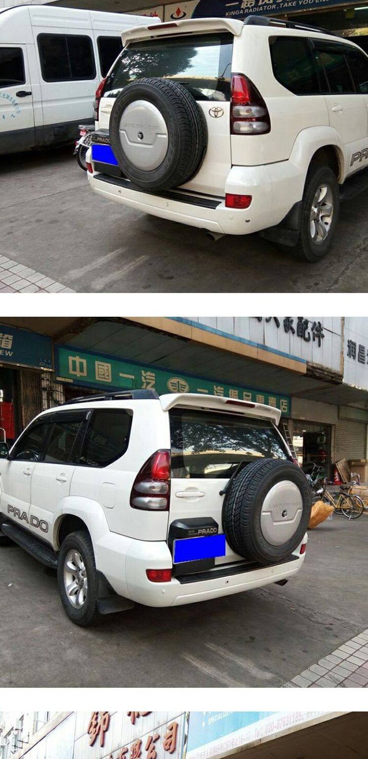 Suitable for 03-09 Toyota Old Model Prado Rear Wing Fj120 Rear Wing 2700 Modified 4000 Rear Roof Wing