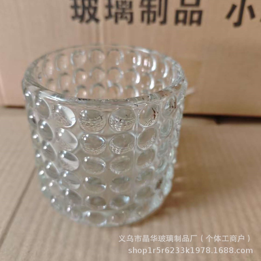 9585 tazas de vela en relieve tazas de té tazas de cera tazas de fragancia tazas de vidrio Amazon para gran capacidad tazas vacías en stock