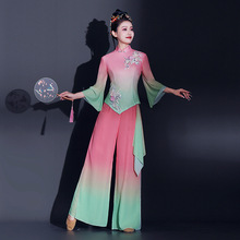 胶州秧歌服演出服女打歌服鼓舞风扇子舞民族舞广场舞表演服装