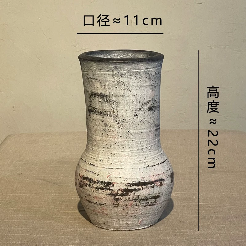 Китайская керамическая ваза украшение ручной работы ретро глиняная горшка