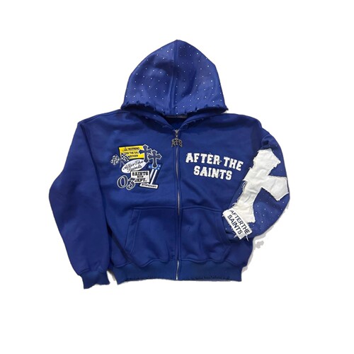 Amazon AliExpress, Europe and America autumn and winter hip-hop street trend casual letter print street jackets and sweaters