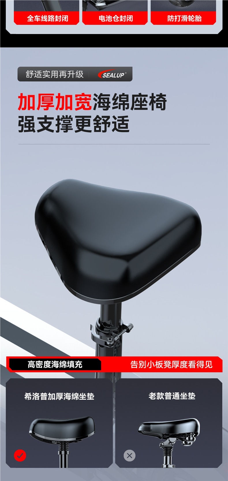 Hilop electric scooter, foldable electric vehicle, two-wheeled electric vehicle for personal use, small electric vehicle, mini electric battery-powered vehicle