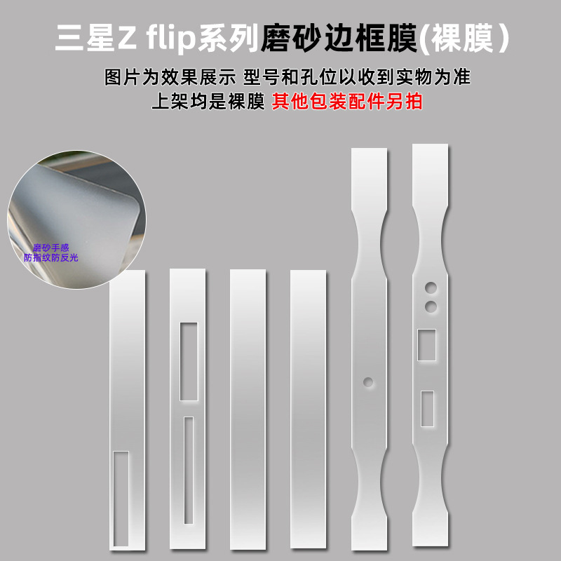 适用三星GalaxyzFlip7/w25flip定位贴折叠屏水凝膜防刮防指纹软膜|undefined