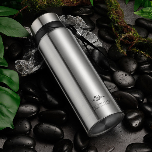 Smart thermos cup for men, large-capacity water cup, stainless steel tea cup for women, home outdoor portable kettle, large cup