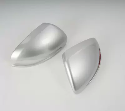 16-20 Mercedes-Benz GLC carbon fiber: Şüşə kənarı xromları/moldingləri - asia-silver-rearview-mirror-cover-adhesive-type