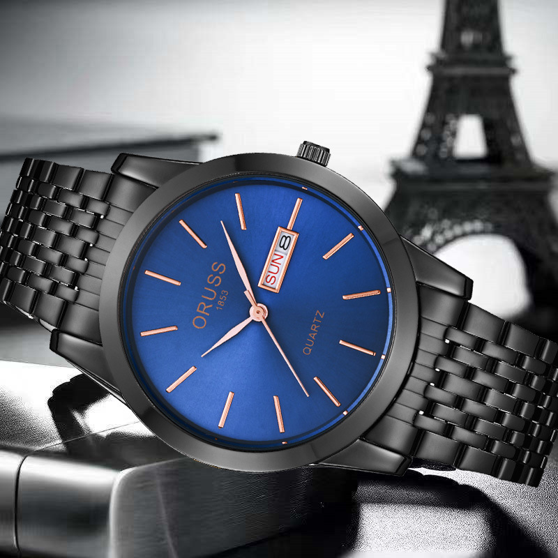 TikTok populäre einfache und elegante Herrenuhr modisch wasserdicht original direkte Lieferung Stahlband Uhr
