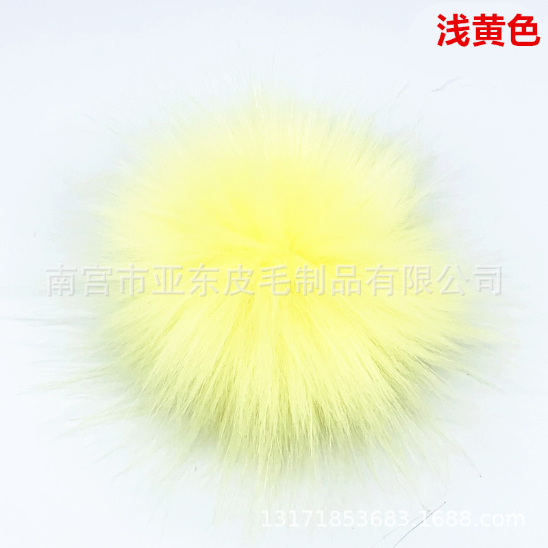 Amarillo claro * con banda de goma 8-9cm