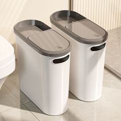 トイレの挟みでゴミ箱を押す家庭用蓋付き2025新型リビングトイレ収納大容量紙かご