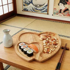 木质工艺品;果盘、果篮;盘