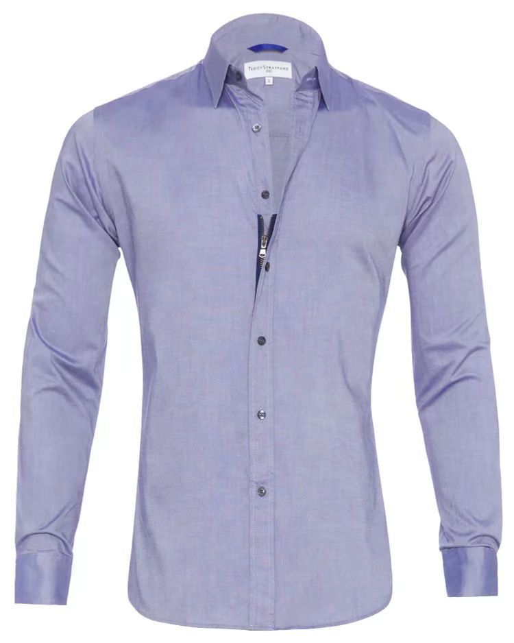 Business Oxford Shirt - Navy