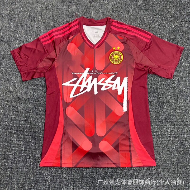 Stussy斯图西球衣弗拉门戈国米意大利纪念版葡萄牙日本短袖足球服|undefined
