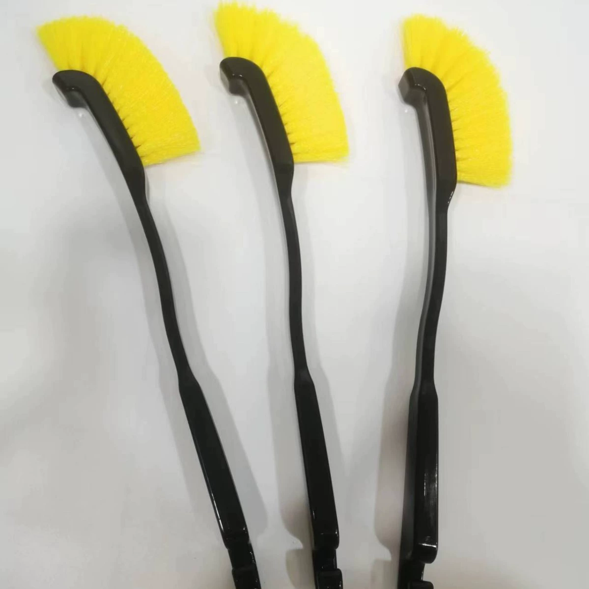 Инструмент для чистки автомобиля Желтый щель щетка типа ножа щетка колесная щетка щетка шины автомобиль стальной колокол щетка