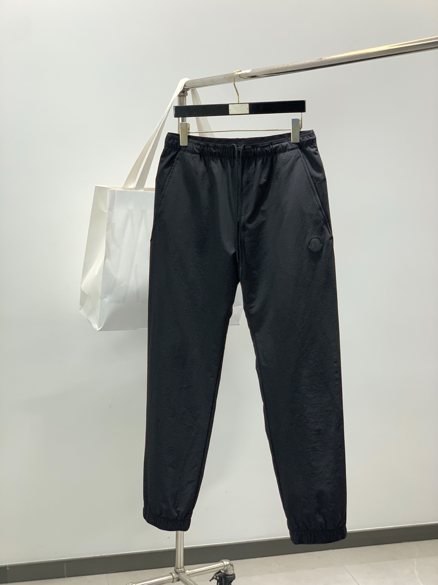European Authentic Version 26 Autumn/Winter Men's Casual Cotton Pants Mc Moncler Quality Trousers High-End Direct Supply