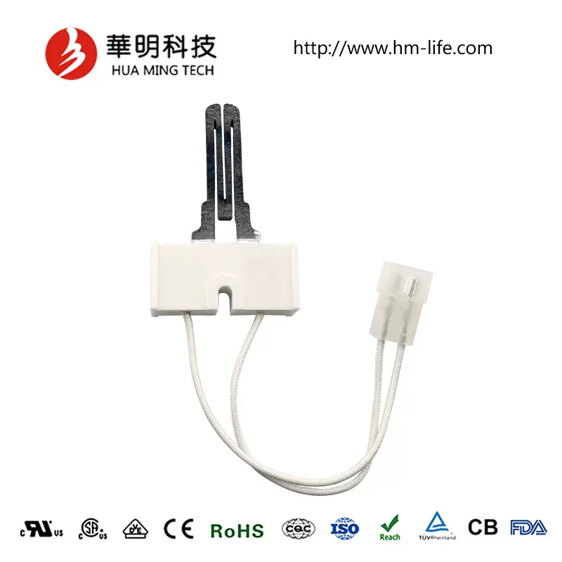 厂家直供燃气烤箱干衣机碳化硅热面点火器陶瓷扁平点火棒配件