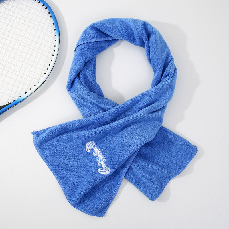 初悦ブランドジムスポーツタオル 女性用 刺繍ロゴ入り 柔らかく吸水性があり速乾性 ランニングや旅行用 汗拭きタオル|undefined