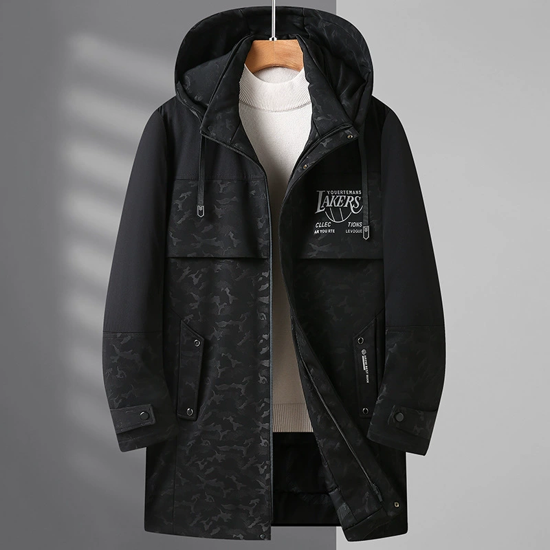 Пальто с хлопковой подкладкой для толстых мужчин очень большого размера, мужское зимнее теплое большое пальто с хлопковой подкладкой, плюс Толстая очень большая шапка с защитой от холода, пальто с хлопковой подкладкой