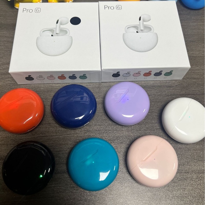 New True Wireless Tws In-Ear Sports Mini Gaming E-Sports Noise Reduction Stereo Pro6 New True Wireless Tws In-Ear Sports Mini Gaming E-Sports Noise Reduction Stereo Pro6