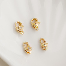 14K����ɫ�ʯ�������r�� ���B�������β���ɿ� diy�Ʒ���