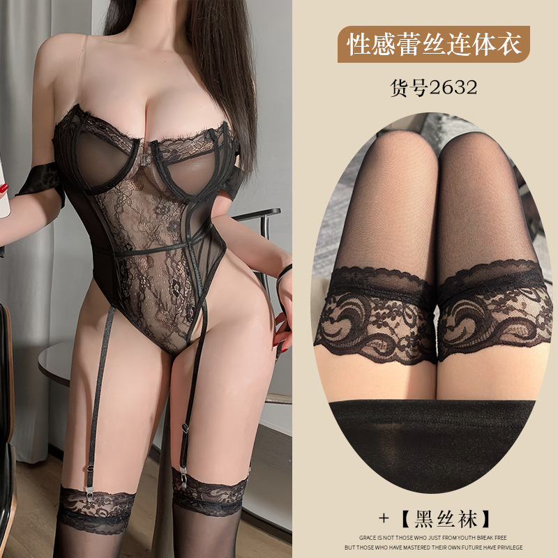 블랙+블랙 스타킹