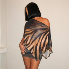 D25ST507�W��Ů�b�����¿�צ�yӡ���W���������°��ΰ�ȹ�ɼ����b